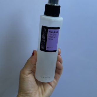 تونر لایه بردار و آبرسان پوست کلاریفایینگ حاوی AHA/BHA کوزارکس