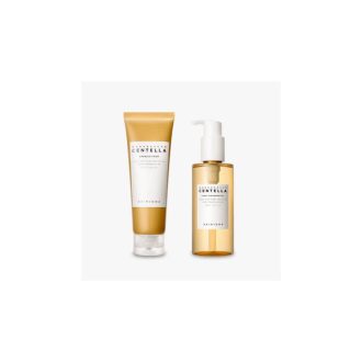 پک دوتایی شوینده روغنی و فوم آمپولی اسکین Skin 1004 دابل کلینزینگ